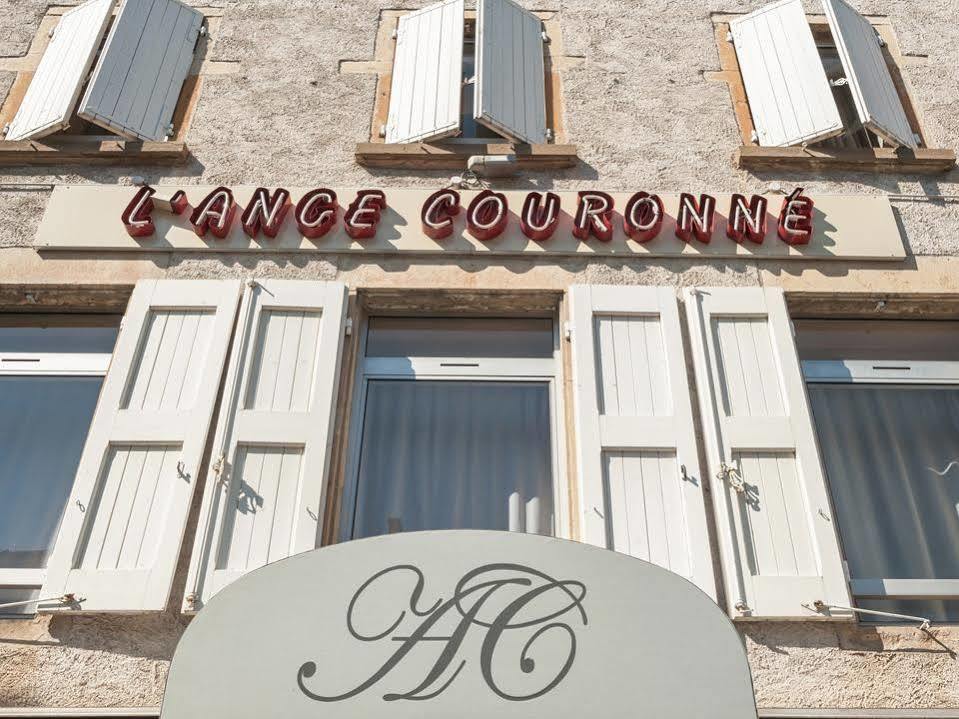 Logis Hotel L'Ange Couronne Belleville-sur-Saône Dış mekan fotoğraf